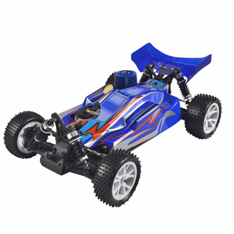 Rc Engine & Model enginediy | Vrx Rh1006 Rc Car 1/10 2.4G 4Wd 75Km/H High Speed Force 18 Gas Engine Rtr Truck - Blue