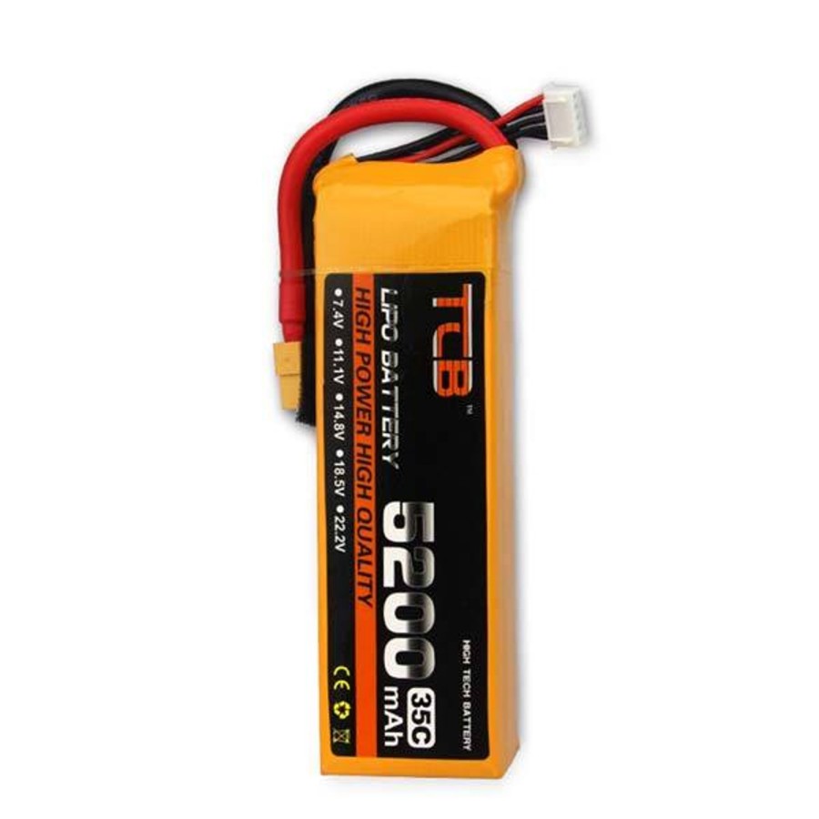 Accessories Engine DIY | 7.4V 5200Mah 2S 35C Lipo Battery With T Plug For Rc Car Truck Airplane Boat Blaster Toyan Engine