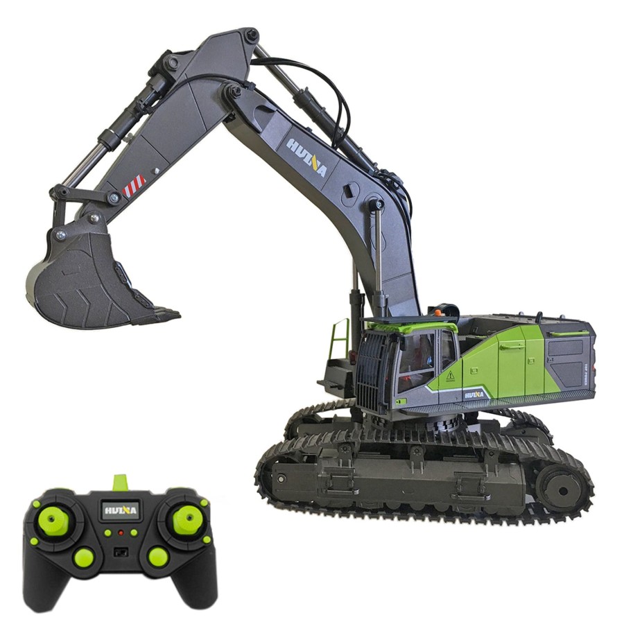 Rc Engine & Model enginediy | Huina 1: 14 22Ch 2.4G Rc Excavator Remote Control Truck Engineering Vehicle Model Unique Gift For Kids, Teens And Adults