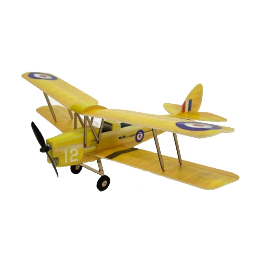 Rc Engine & Model enginediy | Minimumrc Tigermoth 4Ch Rc Biplane Mini Fixed-Wing Airplane Model Toy