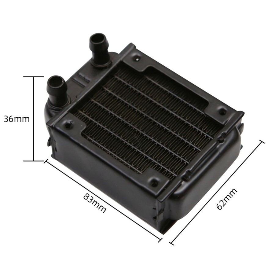 Rc Engine & Model Engine DIY | 60Mm Water Cooling Radiator For Cison Fl4-175 Engine Model