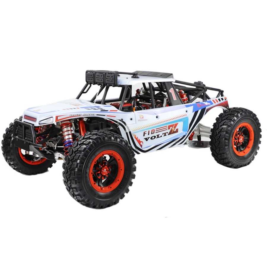 Rc Engine & Model Engine DIY | Fid Racing Voltz Rc Crawler Car High-Speed Rc Electric 4Wd Off-Road Vehicle Simulation Desert Truck 1/5 100Km/H