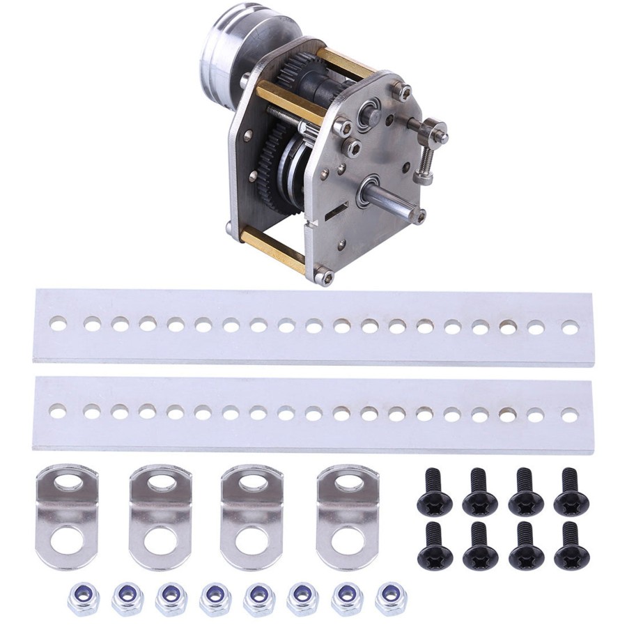 Accessories Engine DIY | Gearbox With Wheel + Rack + Screw Modify Kit For Toyan Engine 1:10 Scale Rc Car Engine