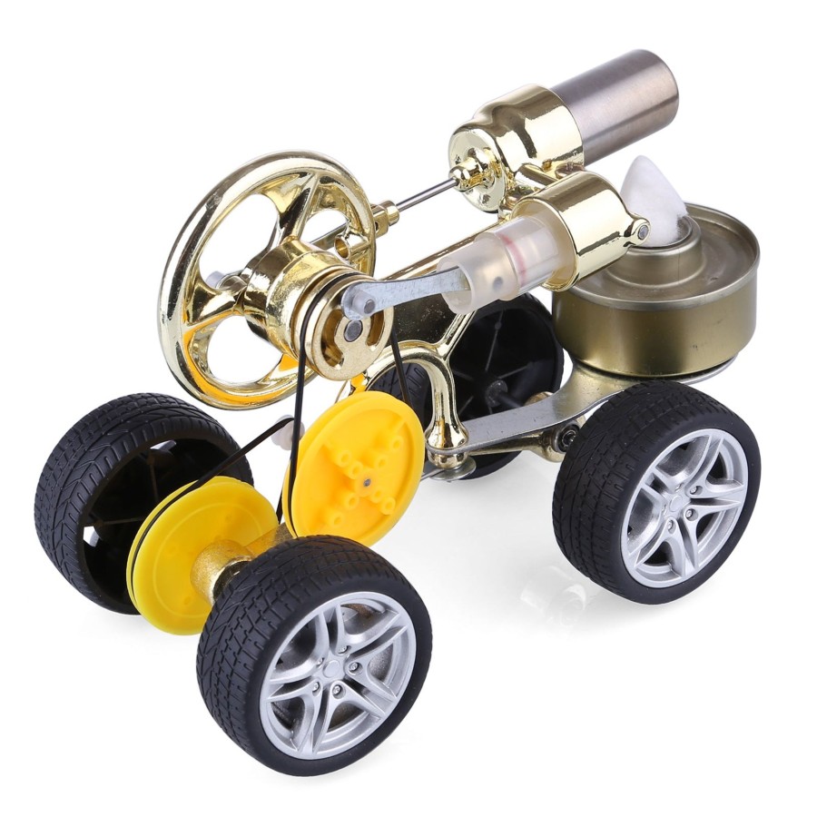 Stem Model enginediy | Single Cylinder Stirling Engine Model | Running Car Motor Model Science Experimental Toy