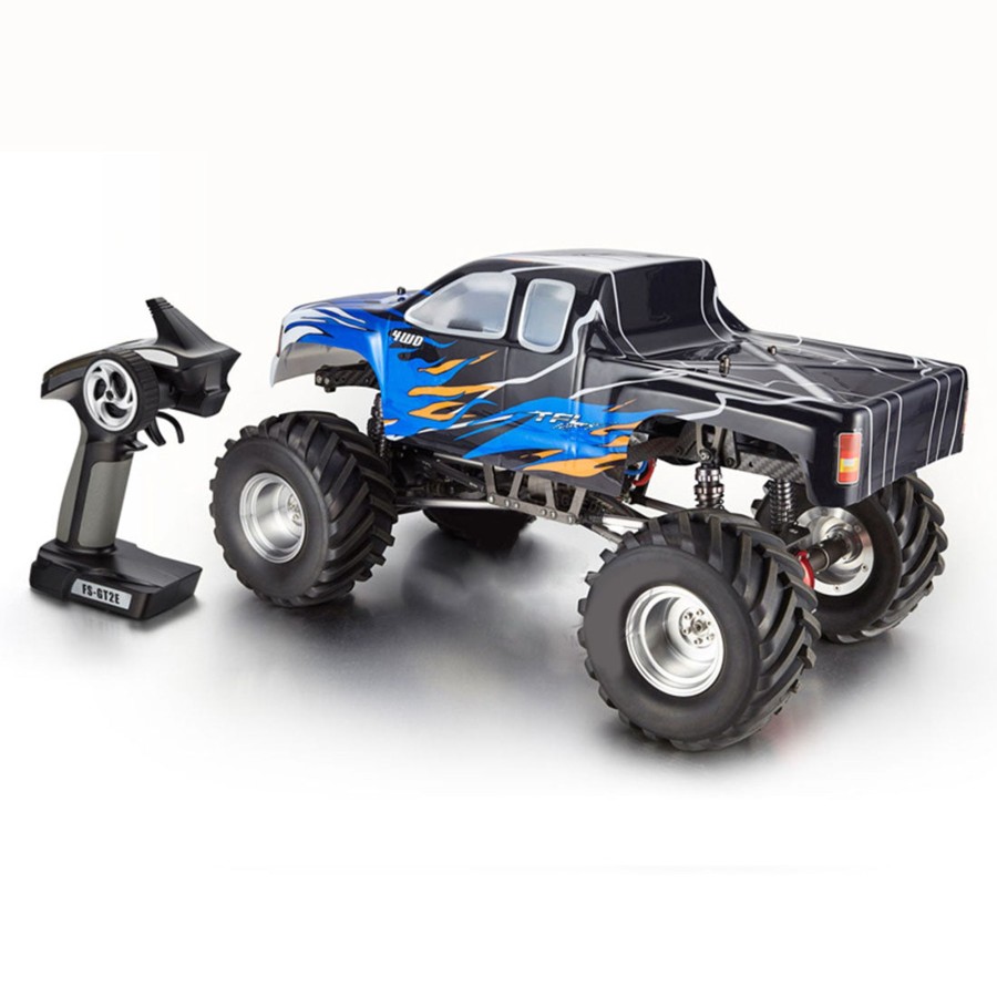 Rc Engine & Model Engine DIY | Tfl C1610 1/10 4Wd Rc Electric Car Monster Truck Simulation Straight Bridge Vehicle