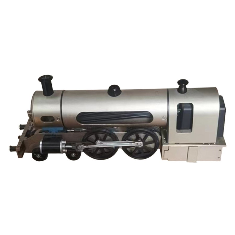 Diy Engine enginediy | Teching Steam Locomotive Train Metal Assembled Steam Train Model Gift Collection - Used (Assembled Version) Like New