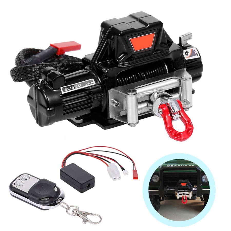 Accessories Engine DIY | Electric Winch Remote Control Receiver For Hsp Traxxas Redcat Tamiya Axial Scx10 D90 Hpi 1/10 Rc Crawler Car