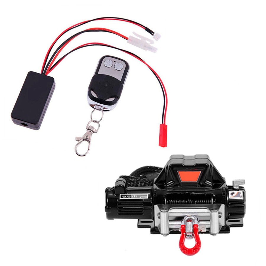 Accessories Engine DIY | Electric Winch Remote Control Receiver For Hsp Traxxas Redcat Tamiya Axial Scx10 D90 Hpi 1/10 Rc Crawler Car