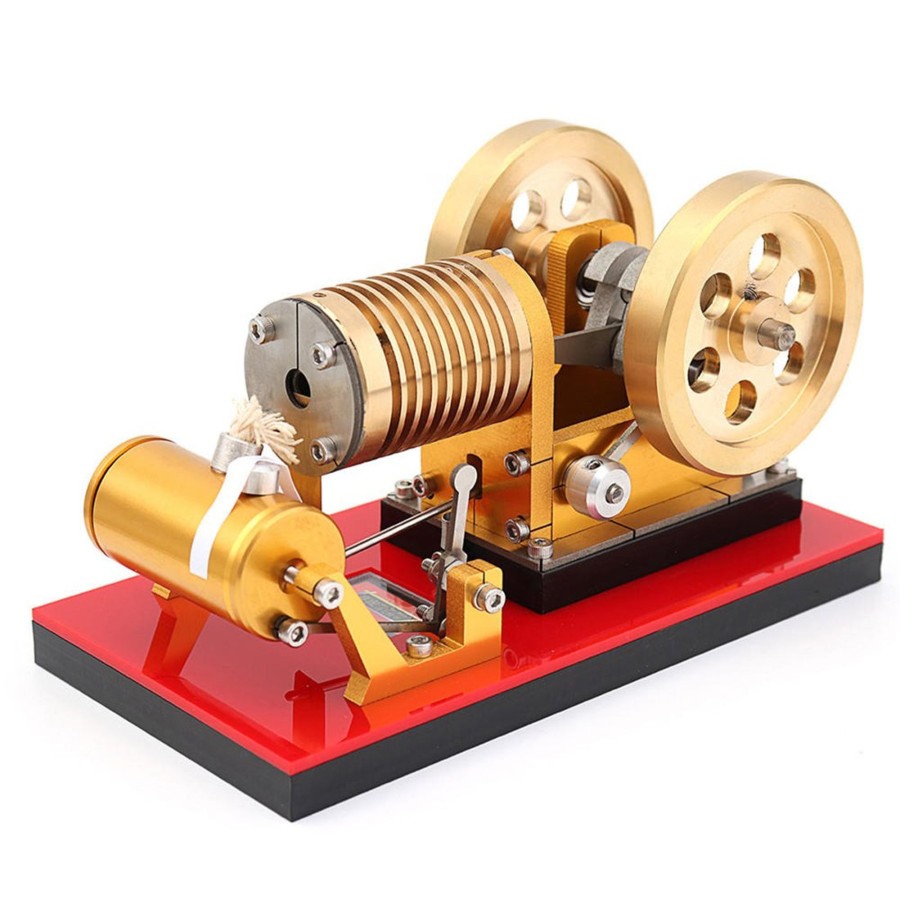 Model Engine enginediy Stirling Engine & Parts | Saihu Sh-02 Flame Eater Engine Vacuum Engine Model Educational Discovery Toy Kits