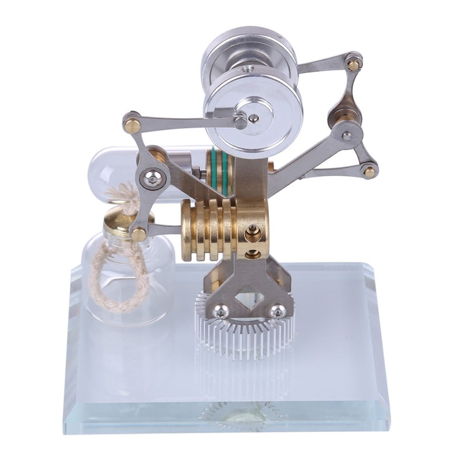 Diy Engine Engine DIY | Miniature Stirling Engine Model Balance Stirling Engine Kit Science Toy Enginediy