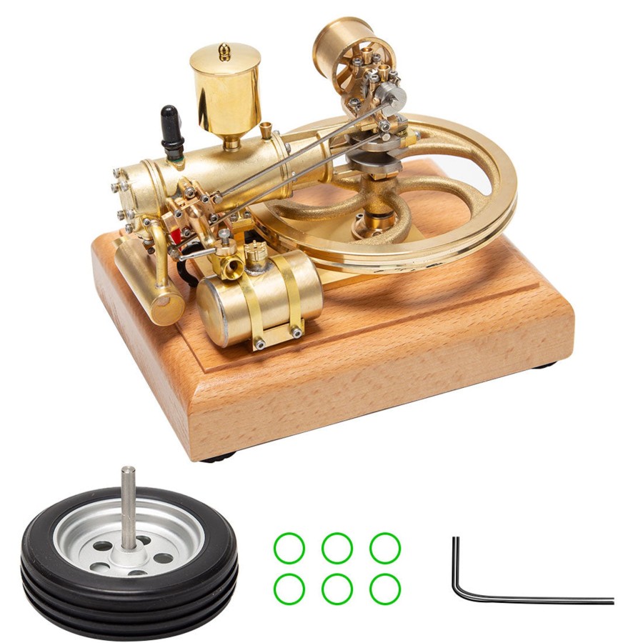 Model Engine enginediy | R18 1.9Cc Horizontal Single Cylinder Four-Stroke Engine Internal Combustion Engine Model For Three-Wheelers