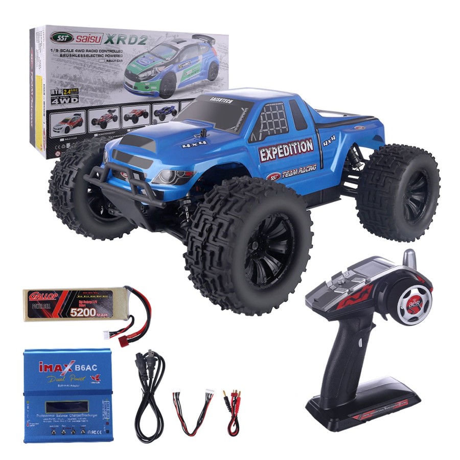 Rc Engine & Model Engine DIY | Sst 1999 1:10 2.4G High Speed Rc Car 100Km/H Rc Off-Road Vehicle Electric 4Wd Brushless Rtr