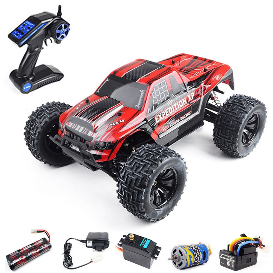 Rc Engine & Model Engine DIY | Sst 1999 1:10 2.4G Rc Car 40Km/H High Speed Rc Car Electric 4Wd Brushed Off-Road Vehicle - Rtr