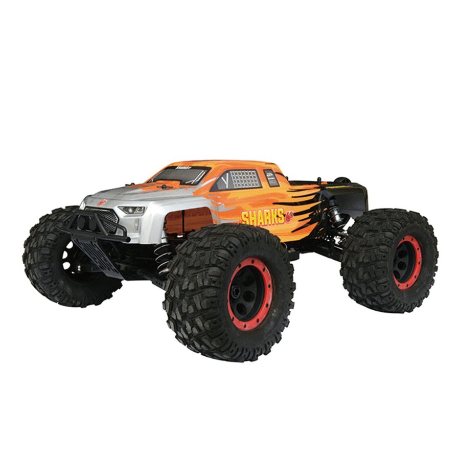 Rc Engine & Model Engine DIY | Fs Racing 1/8 6S Monster Truck 4Wd 2.4G Rc Car High Speed Brushless With Body Esc Motor