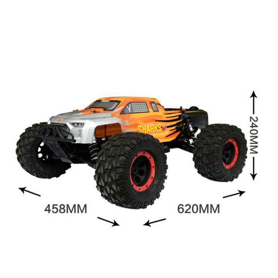 Rc Engine & Model Engine DIY | Fs Racing 1/8 6S Monster Truck 4Wd 2.4G Rc Car High Speed Brushless With Body Esc Motor