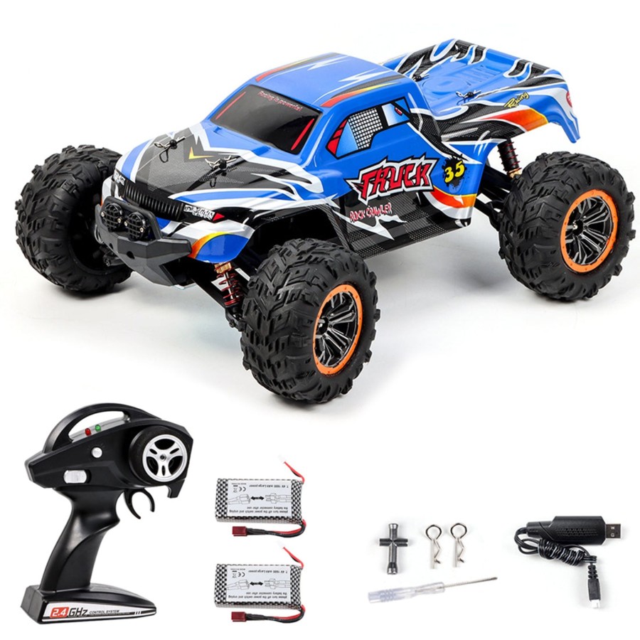 Rc Engine & Model Engine DIY | F-20 1/12 4Wd Rc Car 35Km/H 2.4G High Speed Remote Control Car All Terrain Electric Off-Road Vehicle Rc Monster Truck -Dual-Battery