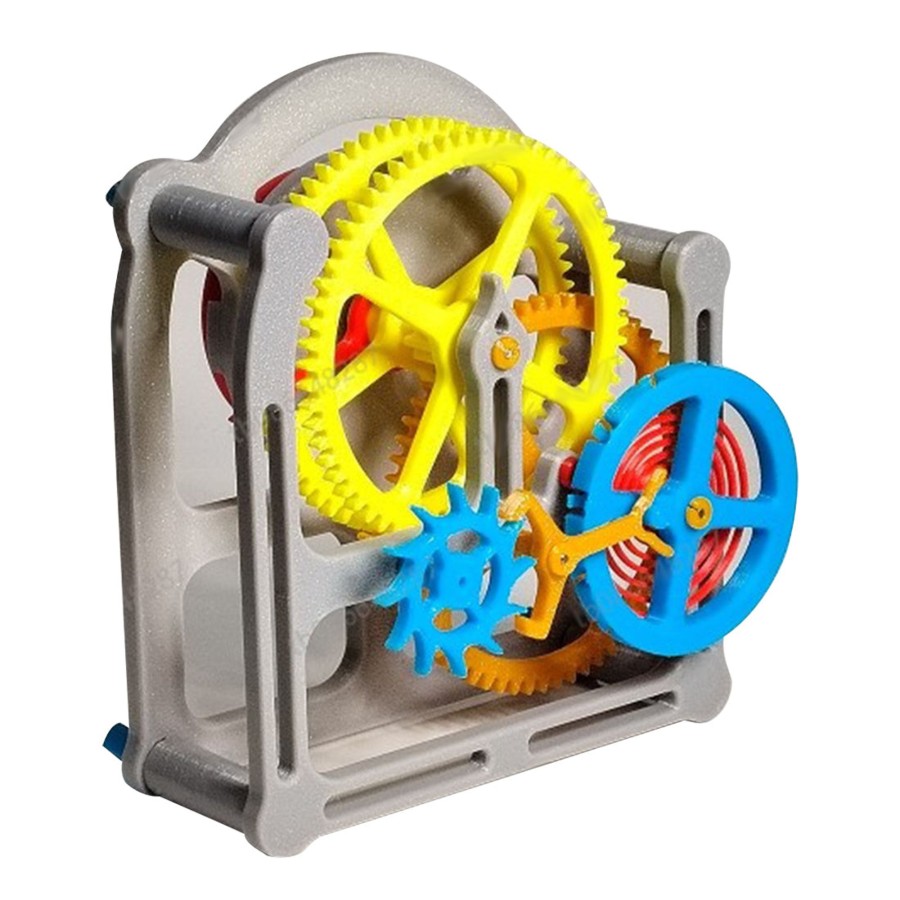 Stem Model enginediy | 3D Printed Tourbillon Clock Movement Assembly Model Physics Experiment Teaching Model Educational Toy