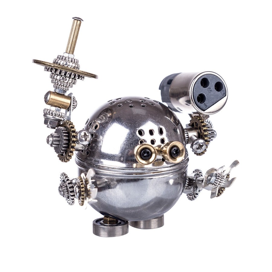 Diy Engine Engine DIY | 3D Puzzle Model Kit Metal Mechanical Cartoon Figure Creative Gift