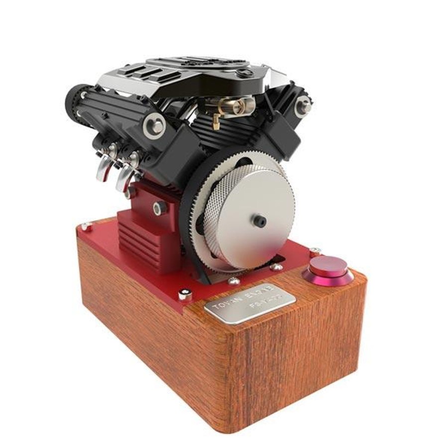 Model Engine enginediy | Toyan Engine V4 Fs-V400 4 Cylinder 4 Stroke Methanol Rc Engine Model - Gift Collection