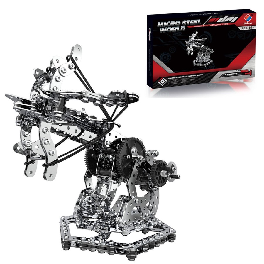 Diy Engine enginediy | 3D Metal Mechanical Puzzle Dragon Crossbow Model Assembly Kit For Kids, Teens, And Adults-812Pcs