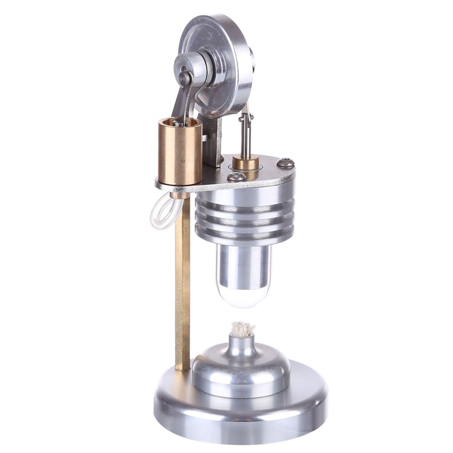 Stem Model enginediy | Stirling Engine Kit Hot Air Vertical Piston Stirling Engine Model Educational Toy Enginediy