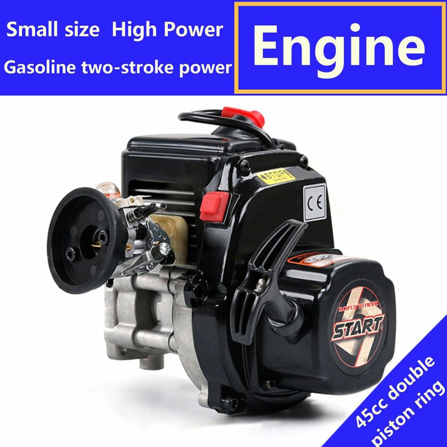 Rc Engine & Model enginediy | Rovan 45Cc Double-Ring Single-Cylinder 2-Stroke Gasoline Engine For Rovan Lt Losi 1/5 Rc Gasoline Model Car