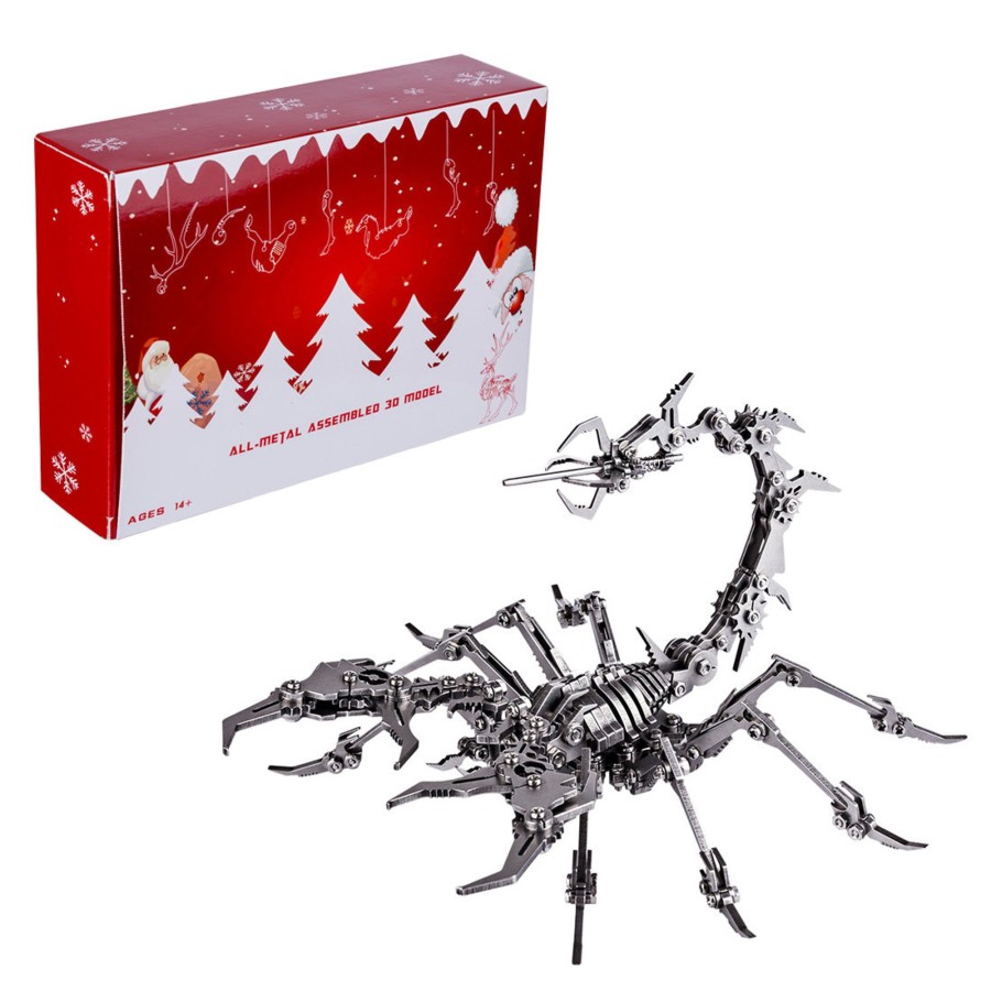 Diy Engine enginediy | 3D Puzzle Diy Model Kit Scorpion - Make Your Own Advent Calendar - Creative Gift