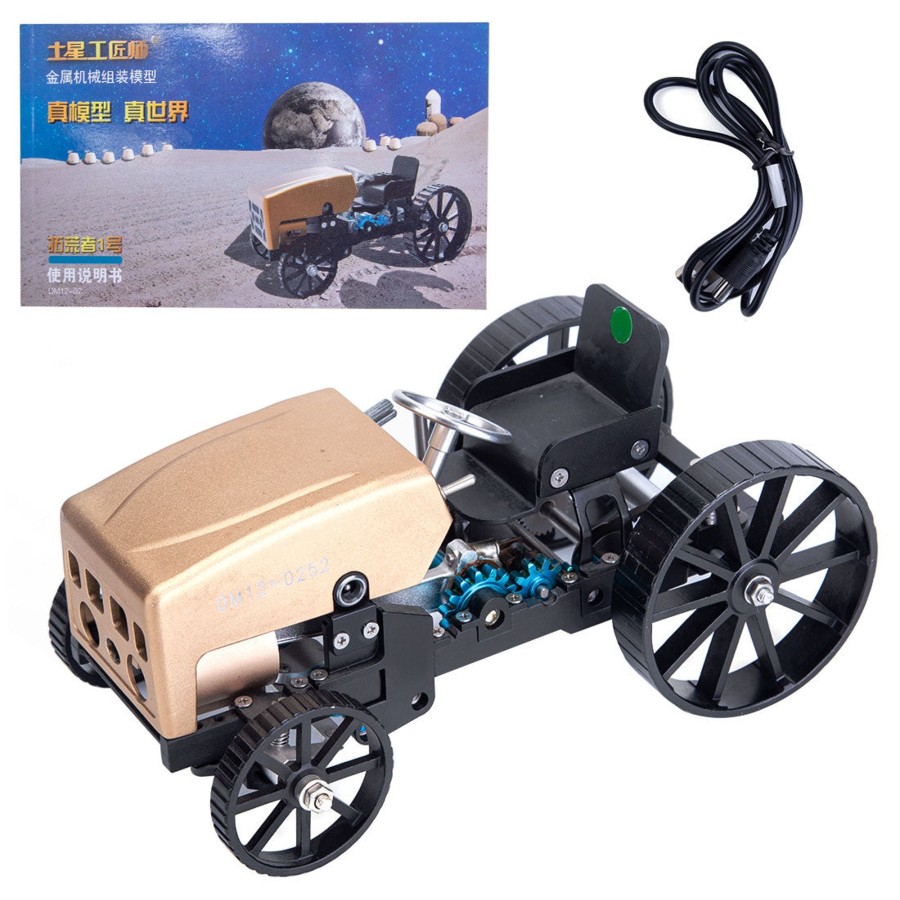 Diy Engine enginediy | Teching Retro Tractor Metal Rc Tractor Assembled Model Gift Collection - Used (Assembled Version) Like New