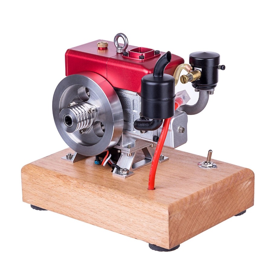 Rc Engine & Model enginediy | Cison L100 3.5Cc Mini Evaporative Cooled Single-Cylinder 4-Stroke Gasoline Engine Internal Combustion Engine Model 8000Rpm