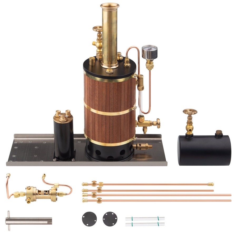 Model Engine enginediy | Vertical Boiler Steam Boiler Model For Steam Ship Engine Model - 230Ml