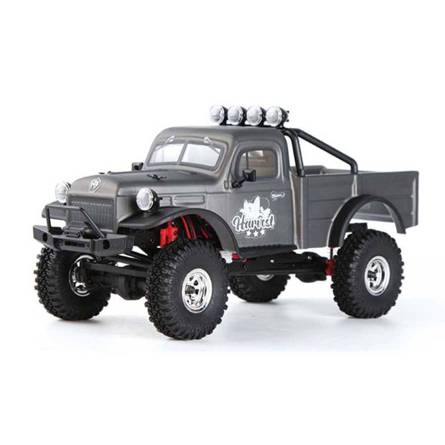 Rc Engine & Model Engine DIY | Rc Truck D1Rc 1/18 4Wd 2.4G Rc Mini Crawler Harvest Wagon Pickup Truck