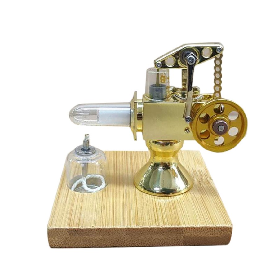 Model Engine Engine DIY Hot Air Stirling Engine | Hot Air Stirling Engine Model Mini Science Experiment Engine