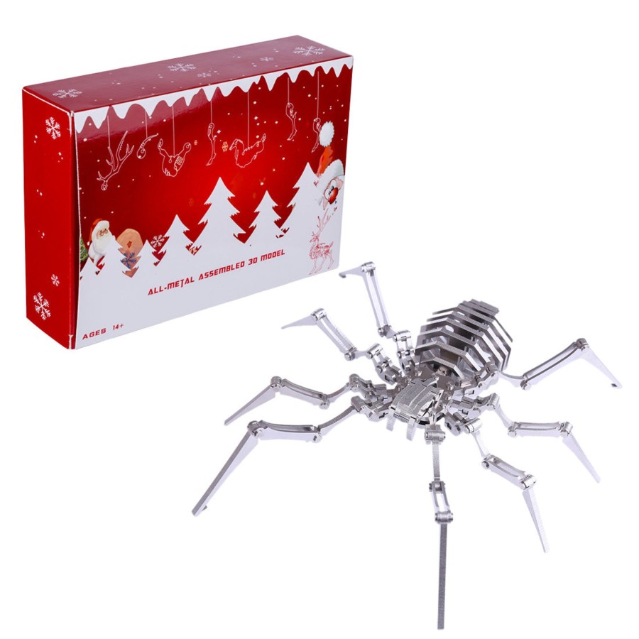 Diy Engine Engine DIY | 3D Puzzle Diy Model Kit Spider - Make Your Own Advent Calendar - Creative Gift