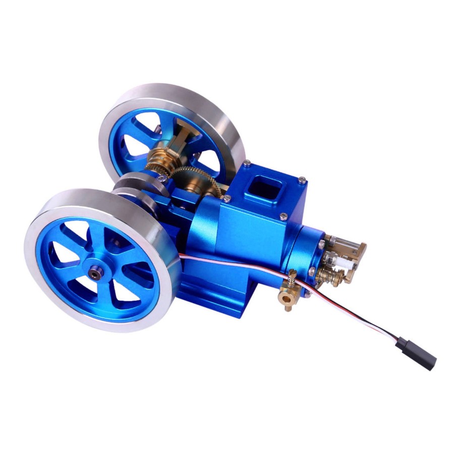 Model Engine enginediy | Hit And Miss Engine Full Metal Ic Engine Model Water Cooled Gasoline Engine With Base Gift Collection