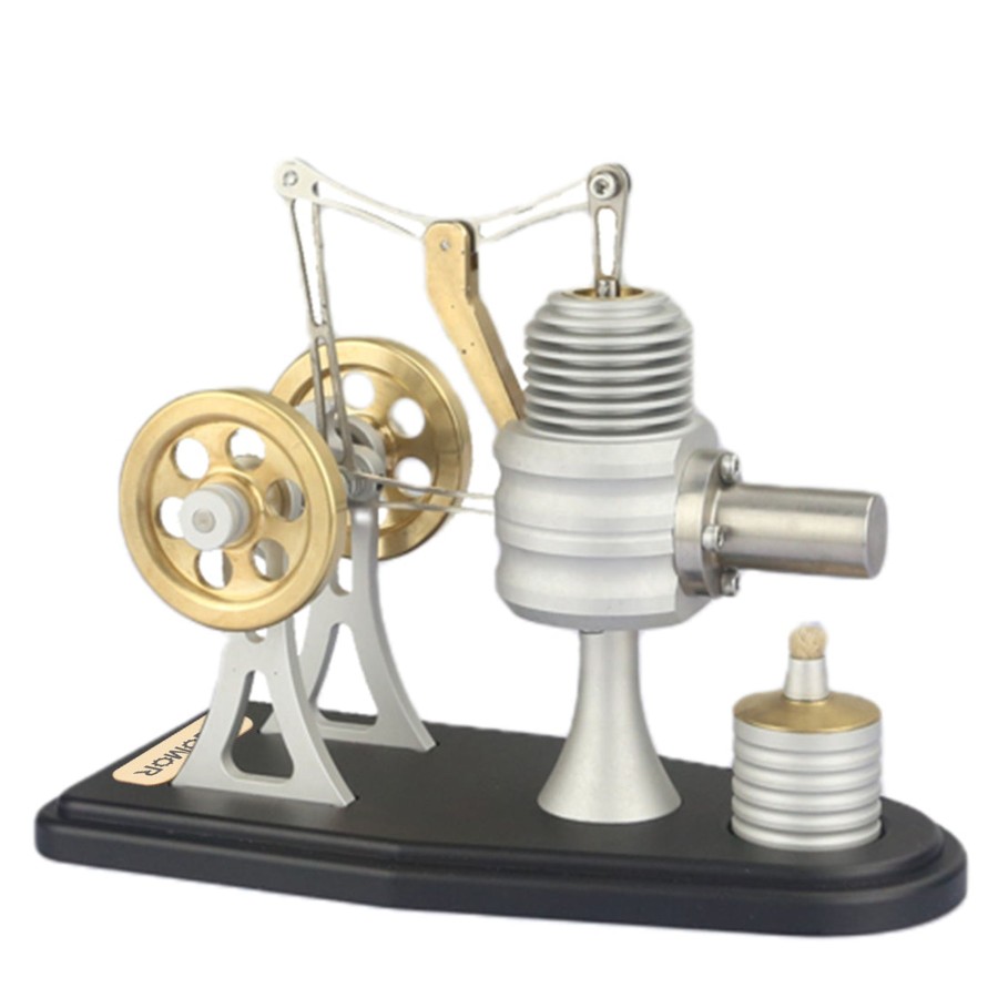 Model Engine enginediy Stirling Engine & Parts | Enjomor Metal Balance Hot Air Stirling Engine Model