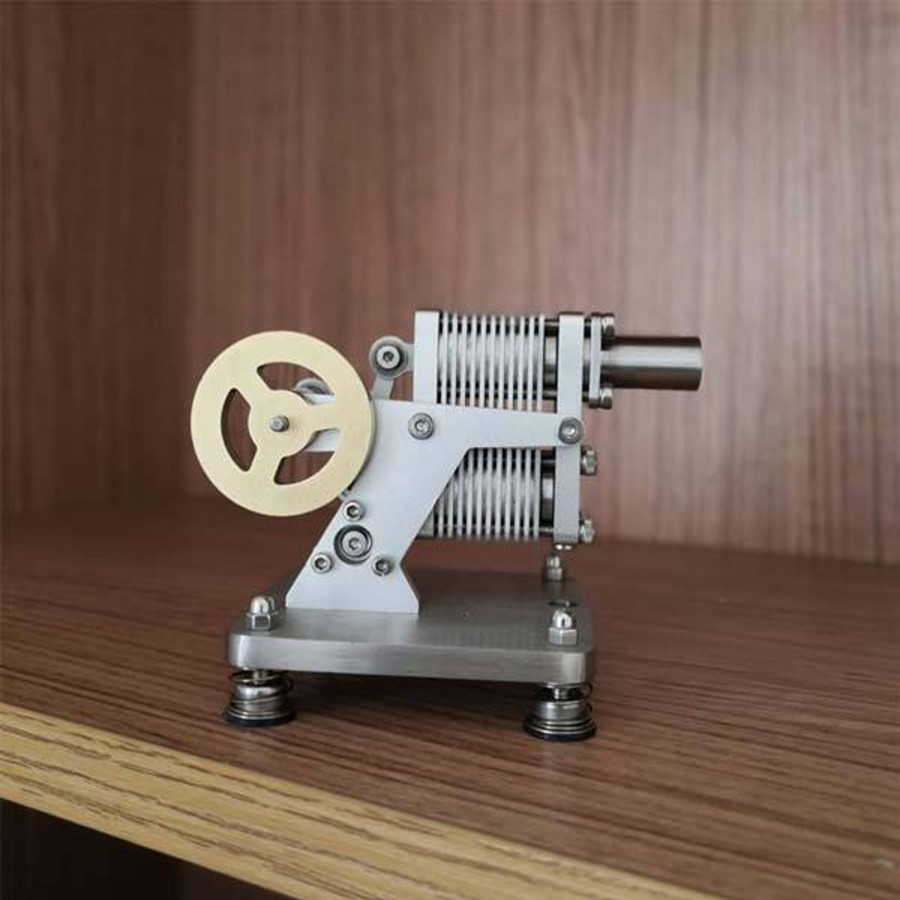 Stem Model enginediy | Full Metal Stirling Engine Generator Model Stem Engine Educational Toy