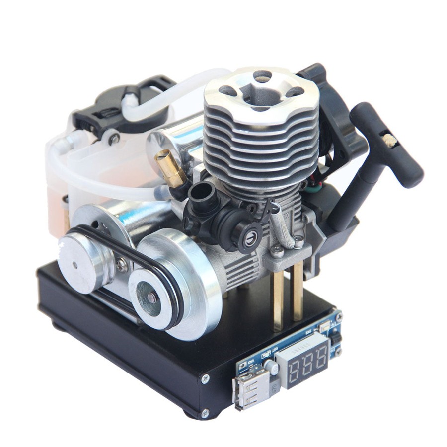 Stem Model Engine DIY | Level 15 Nitro Engine Generator Model With Cooling Fan