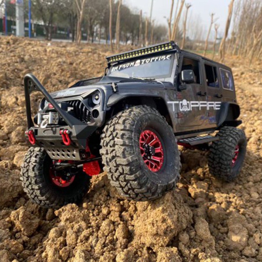 Rc Engine & Model Engine DIY | 1/10 Rc Crawler Rock Car 2.4G Remote Control Electric Waterproof 4Wd Off-Road Climbing Modified Model Car Full Metal Frame