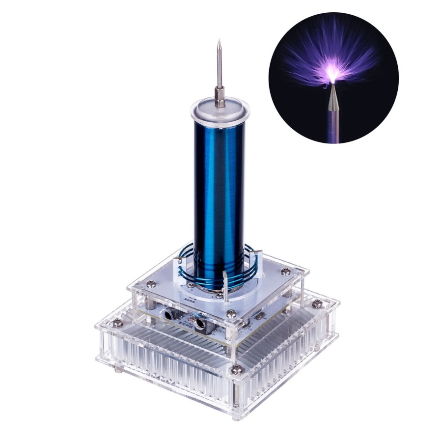 Stem Model enginediy | Musical Tesla Coil Plasma Speaker Singing Loudspeaker Experimenting Device Teaching Tool Desktop Toy