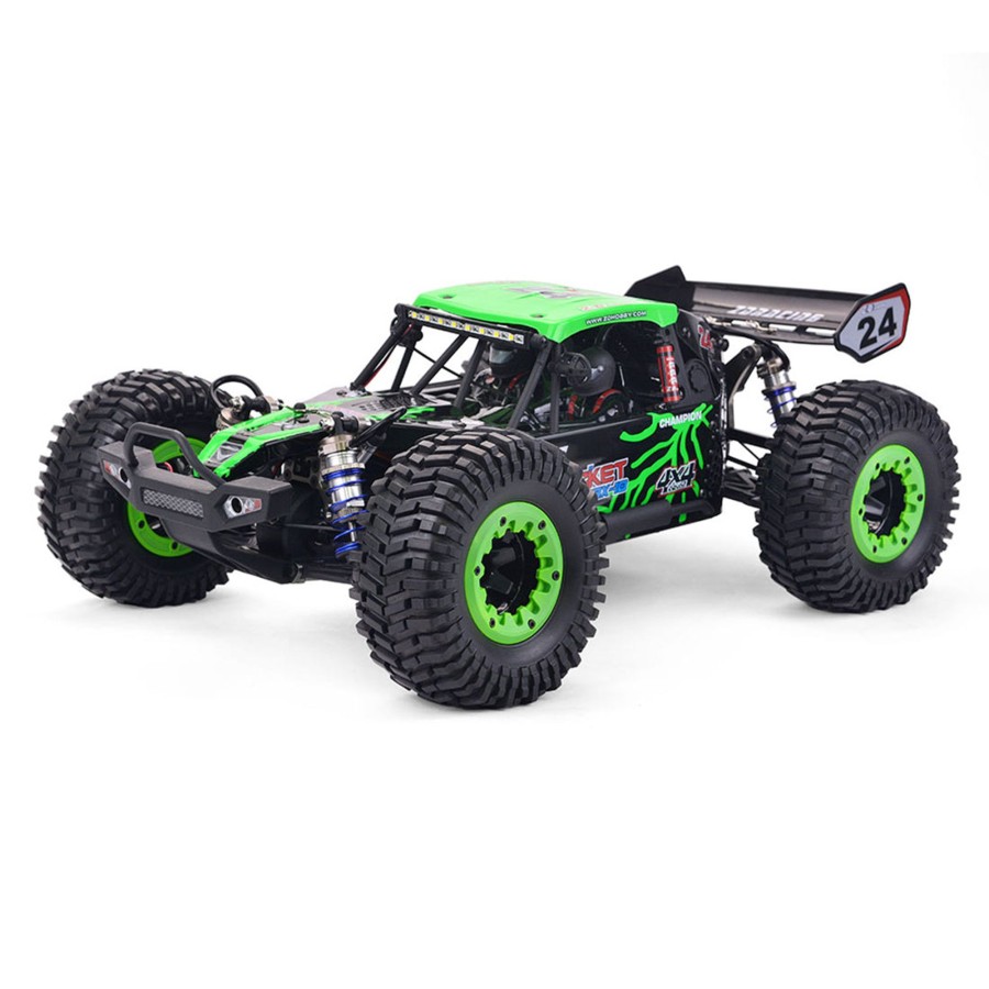 Rc Engine & Model Engine DIY | Zd Racing Rocket Dbx-10 1/10 4Wd 80Km/H 2.4G Rc Car Brushless Motor High-Speed Remote Control Desert Off-Road Vehicle With Tail Wing - Rtr