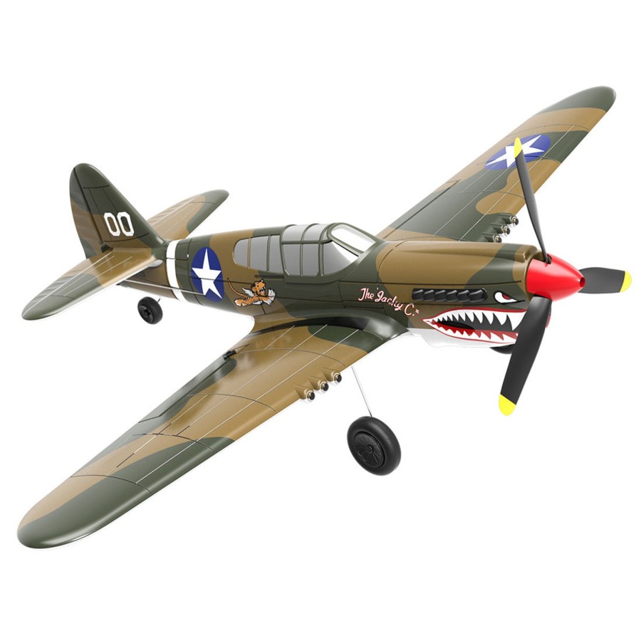 Rc Engine & Model Engine DIY | Volantexrc P-40 2.4Ghz 4Ch Rc Airplane Epp Foam Fighter For Beginners (Rtf Version)