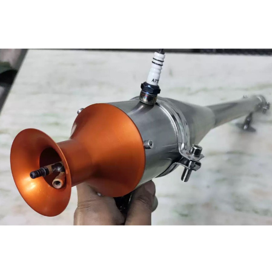 Diy Engine enginediy | Skymech Pulse Jet Engine Medium Valve-Controlled Gasoline Internal Combustion Model Airplane Model Engine