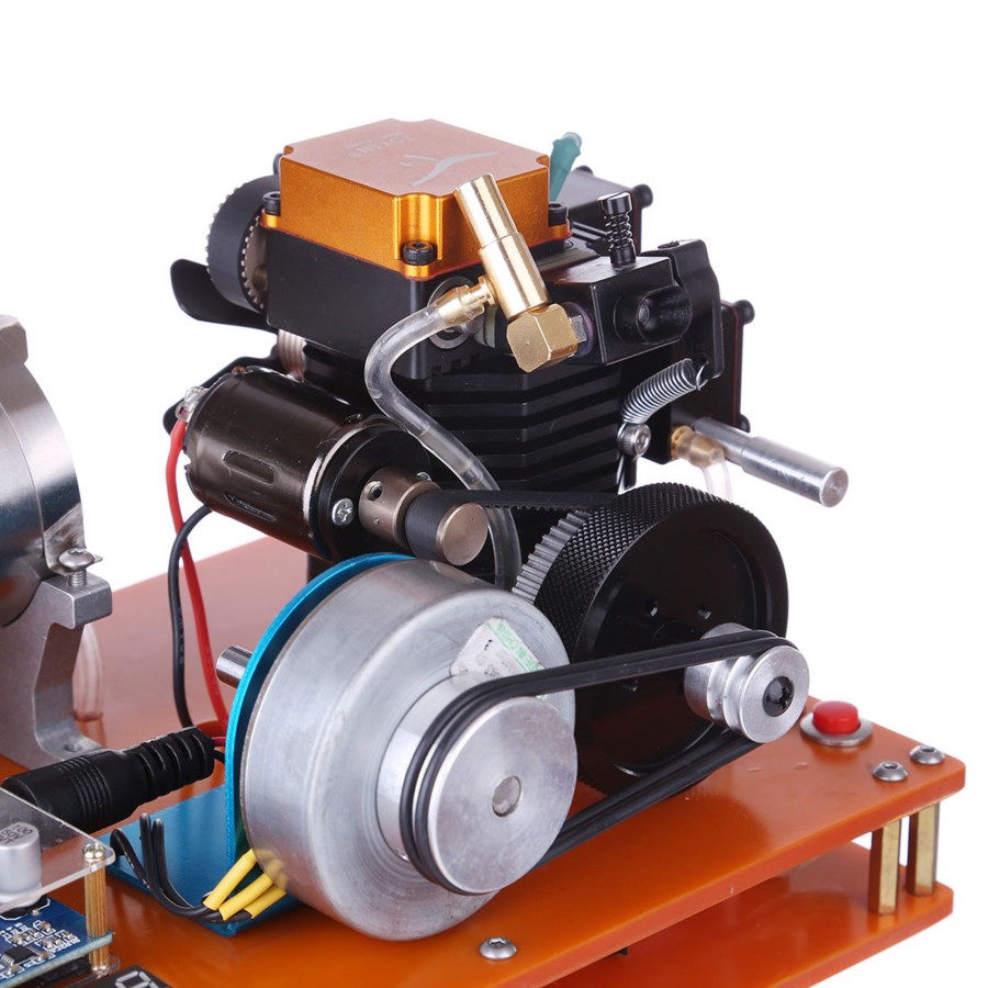 Stem Model enginediy | Toyan Fs-S100 4 Stroke Methanol Engine 12V Diy Electric Generator Science Toy - Enginediy