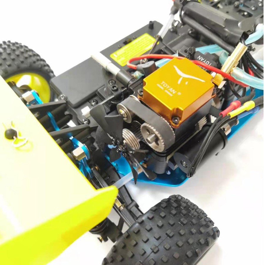 Rc Engine & Model enginediy | 1:10 2.4G 4Wd Rc Off-Road Fuel Powered Vehicle With Toyan Fs-S100A Nitro Engine - Rtr