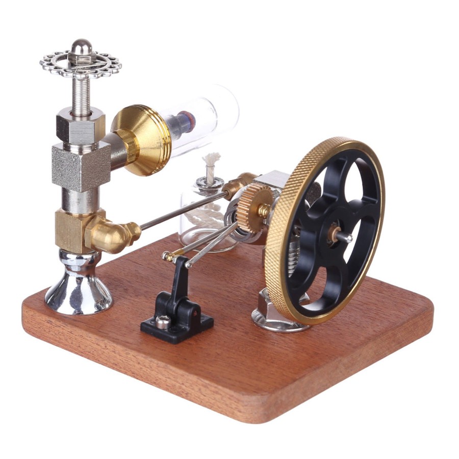 Model Engine enginediy Stirling Engine & Parts | Enginediy Stirling Engine Model With Vertical Flywheel Speed Adjustable | Science Experiment Engine