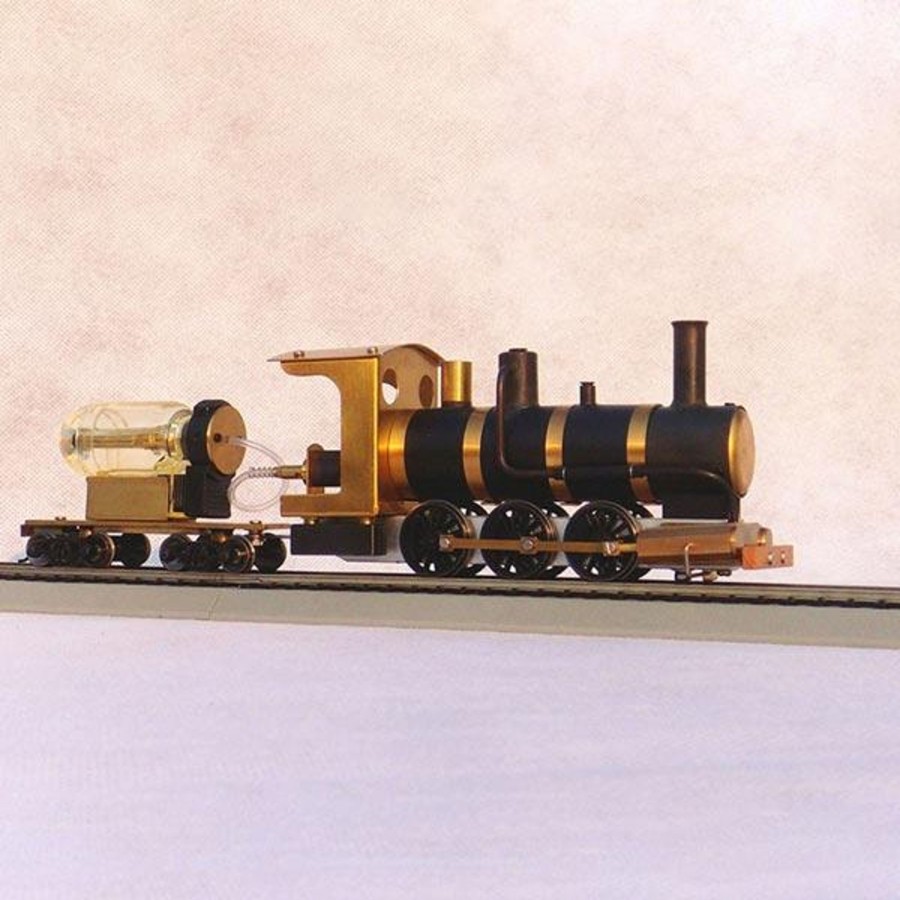 Model Engine Engine DIY | 1:87 H0 Scale Live Steam Locomotive Model Train Engine With Steam Engine Boiler Fuel Tank