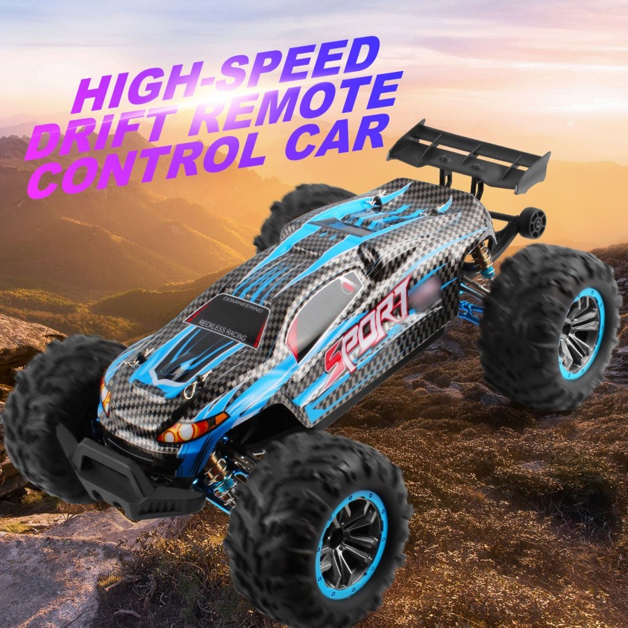 Rc Engine & Model Engine DIY | 1:10 Rc Car 2.4G 4Wd Brushless 80Km/H High-Speed Electric Off-Road Racing Toy