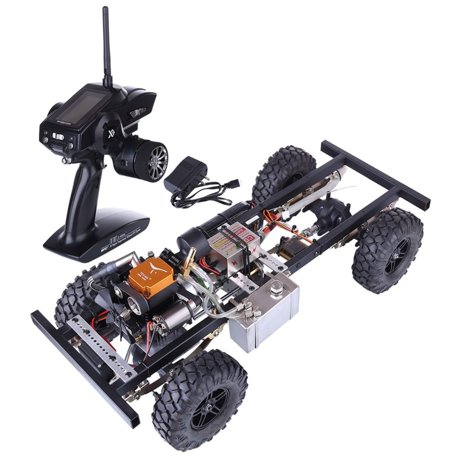 Rc Engine & Model Engine DIY | 1/10 Toyan Engine Rc Car Set With Toyan Petrol Engine And 4 Channel Remote Controller