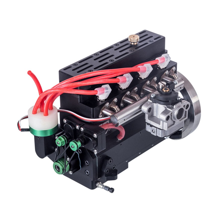 Model Engine enginediy | 32Cc Inline Four Cylinder Water Cooled Gasoline Engine For 1: 5 Rc Model Car / Ship/ Airplane