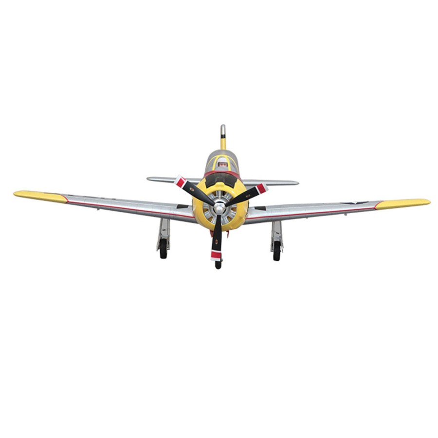 Rc Engine & Model Engine DIY | 100Mm T-28 Jrojan Rc Plane Electric Airplanes Lower Single Wing Fighter Rc Airplane Model Assembly Fixed-Wing Aircraft- Pnp Version